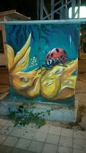 Lady Bug Painting