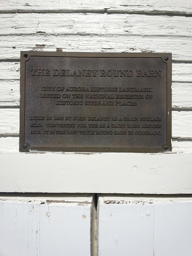 The Delaney Round Plaque