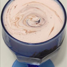 Creamy Coffee Ice Cream Brandy Smoothie Dessert