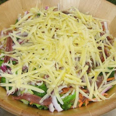 Ila's Salad With Lemon Garlic Dressing