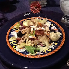 Cranberry, Feta and Walnut Salad