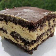 Peanut Butter Chocolate Éclair Cake
