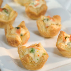 Vegetable & Cheese Pastry Puffs