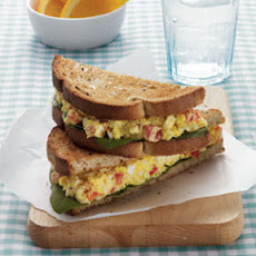 Curried Egg Salad Sandwich