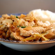 Ginger Chicken with Almonds