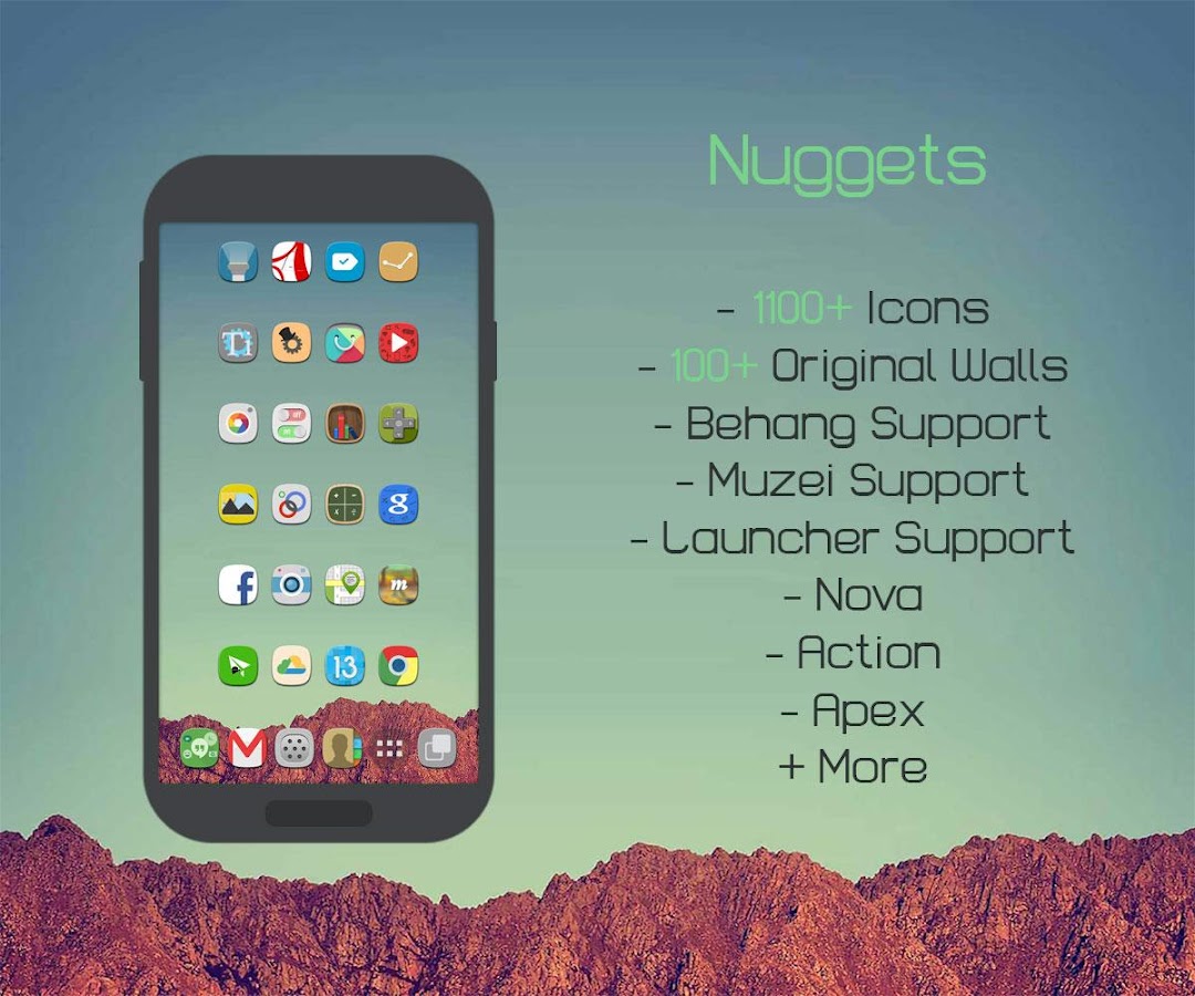    Nuggets Icon Pack- screenshot  