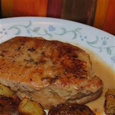 Chops in Mushroom Gravy