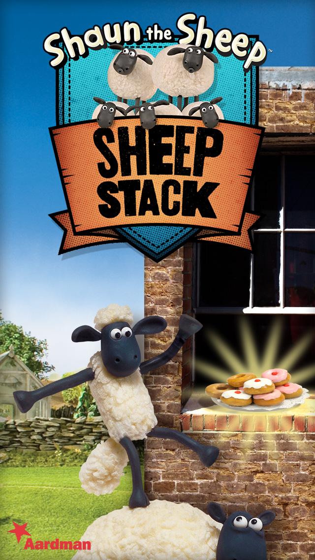 Android application Shaun the Sheep - Sheep Stack screenshort