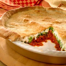 Upside-down Deep Dish Pizza