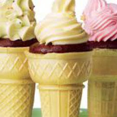 Cake-Filled Cones