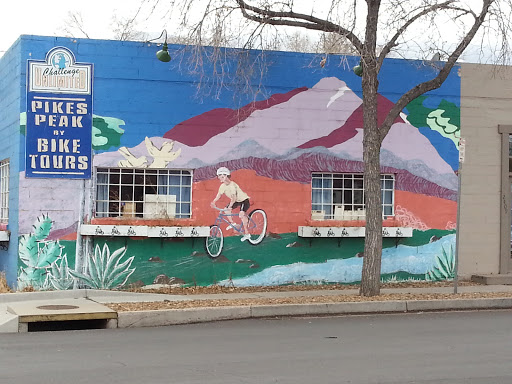 Pikes Peak Bike Tours Mural