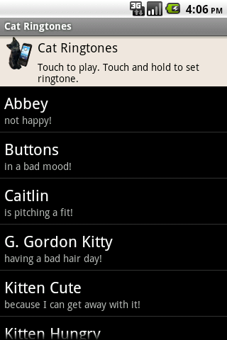 Cat Ringtones