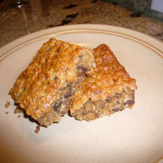 Dreamy Peanut Butter, Banana & Oatmeal Elvis Bars