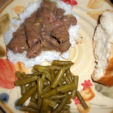 Crock Pot Herbed Round Steak
