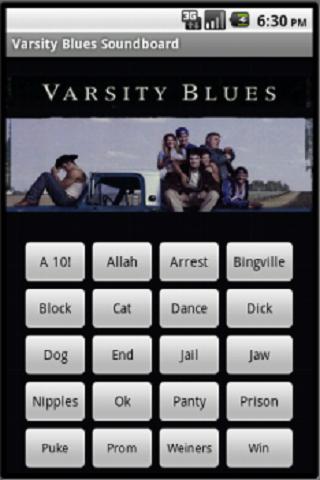 Varsity Blues Soundboard