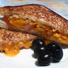 Welsh Rabbit ( Rarebit ) and Tomato Sandwiches