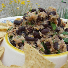 Black Bean-Salmon Dip