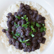 Simple Black Beans & Rice