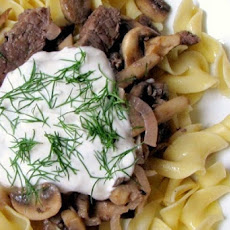 Dilled Stroganoff