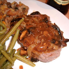 Steak and Drunken Mushroom