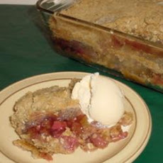 Rhubarb Crisp
