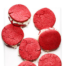 Red Velvet Sandwich Cookies