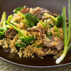 Beef and Broccoli Stir Fry with Whole Grain Brown Rice