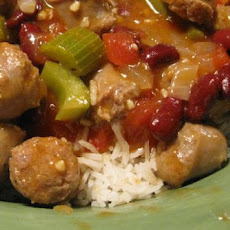 Andouille Sausage and Beans