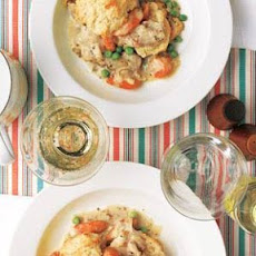Slow-Cooker Creamy Chicken With Biscuits