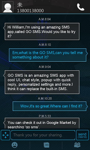 GO短信安卓4.0主题
