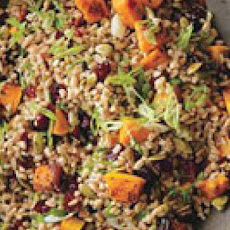 Farro and Roasted Squash Pilaf