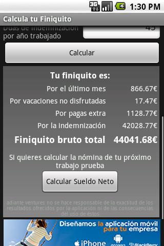 【免費財經App】Calculate Settlement Spain-APP點子