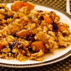 Low-Sugar Pumpkin and Apple Crumble