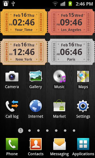 Awesome Clock Widget Lite