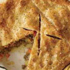Beef, Cheddar and Potato Pie