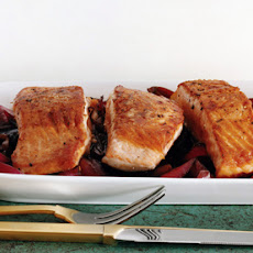 Salmon with Agrodolce Sauce