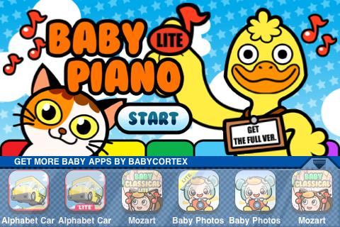 baby-piano-lite for android screenshot
