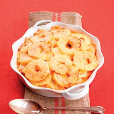Sweet Potato and Ontario Apple Gratin