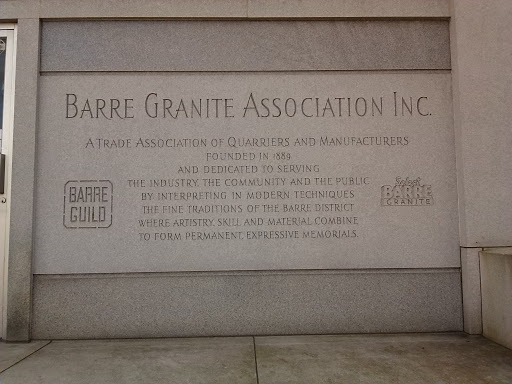 Barre Granite Association Plaque