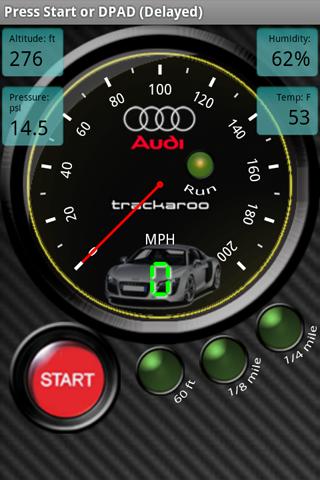 Audi Speedo Dynomaster Layout