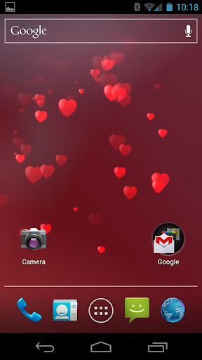 Hearts Touch Live Wallpaper