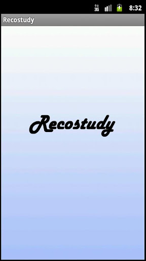 Recostudy Study Time Record