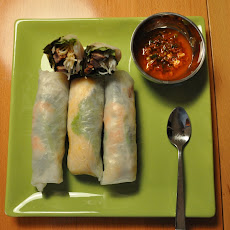 Vietnamese-style Spring Rolls with Korean-style Beef