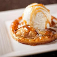 Apple Tart with Caramel Sauce