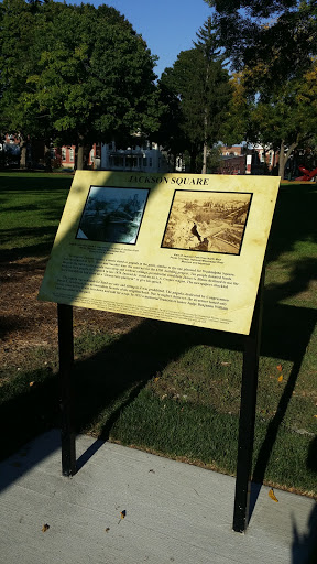 Jackson Square History Plaque