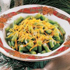 Cheddar Green Beans
