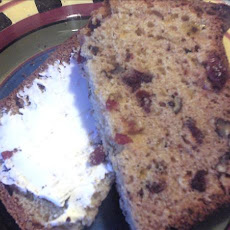 Cheddar Walnut Cranberry Bread