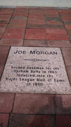 Joe Morgan - Durham Bulls Walk of Memories