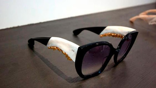 Gafas mandibula ciervo