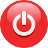 Shutdown mobile app icon